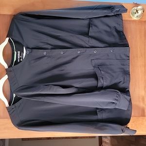 2 scrub jackets Healing hands size small.